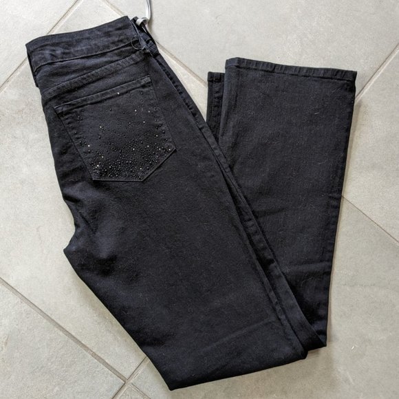 Not Your Daughter's Jeans Lift Tuck Technology Bootcut New With Tags Black - Picture 3 of 9